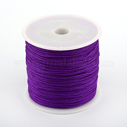 Filo nylon, viola scuro, 1mm, circa 87.48 iarde (80 m)/rotolo