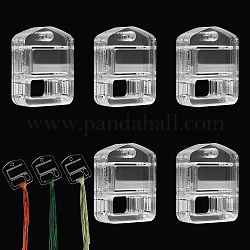 Ph pandahall 30 шт., акриловая нить для вышивания, капля, Прозрачные органайзеры для ниток для вышивания, тонкие катушки с нитками для вышивки крестиком, катушки для ниток для рукоделия, хранение ниток для шитья