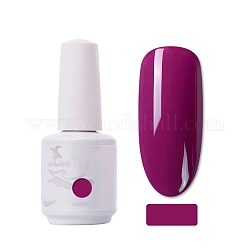 15 мл специального геля для ногтей, для печати штемпелем для ногтей, лак для маникюра стартовый набор, фиолетовые, Бутылка: 34x80 мм