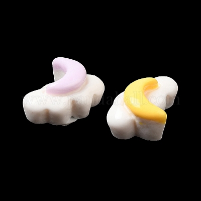 Cartoon-Cabochons aus undurchsichtigem Harz&nbsp;RESI-C039-01H-1