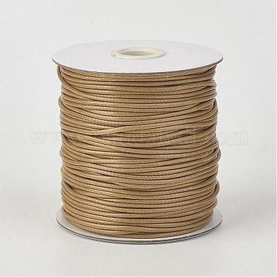 Cordon en polyester ciré coréen écologique&nbsp;YC-P002-0.5mm-1127-1