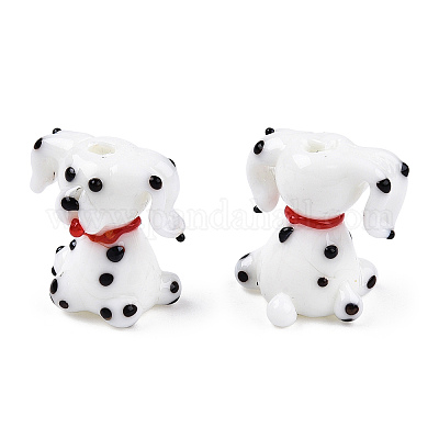 Fatti a mano perle di vetro irregolari fili&nbsp;LAMP-Q031-002-1
