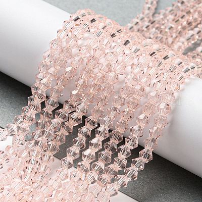 Chapelets de perles en verre transparente  &nbsp;EGLA-A039-T2mm-D26-1