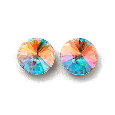 Cabochons de strass en verre&nbsp;RGLA-M017-G02-202ST-1