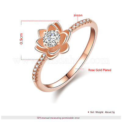 Jewelry Supplier Whosale Ring Raw Brass Ring AR094 Flower Adjustable Ring