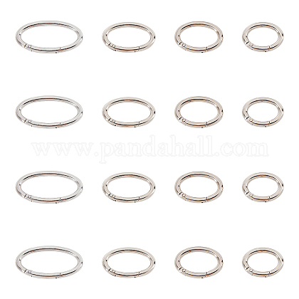 Alloy Spring Gate Rings PALLOY-CA0001-28P-1