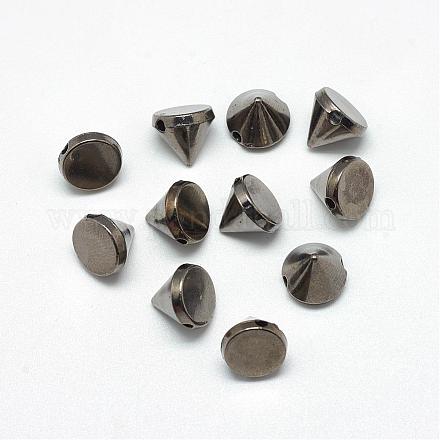 Abs rivet en plastique perles GACR-Q054-8mm-B-1