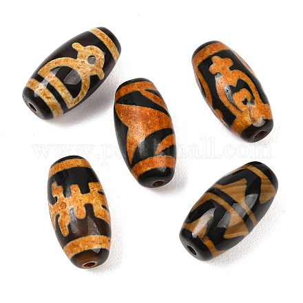 Perles de style tibétain TDZI-D010-02A-03-1