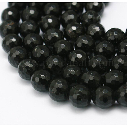 Natürlichen Turmalin Perlen Stränge G-H1602-8mm-1