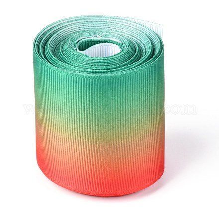 Farbverlauf Regenbogen Polyesterband OCOR-G008-04B-1