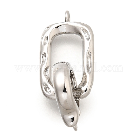 Прямоугольные латунные застежки-скобы KK-S508-26P-1