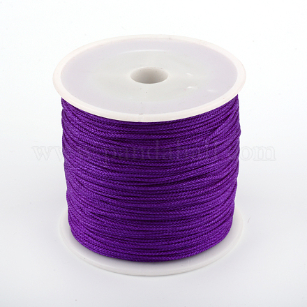 ナイロン糸  暗紫色  1mm  約87.48ヤード（80m）/ロール NWIR-S005-09-1