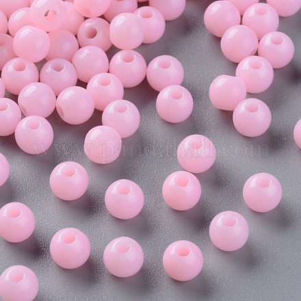 Perles acryliques opaques MACR-S370-C6mm-A01-1