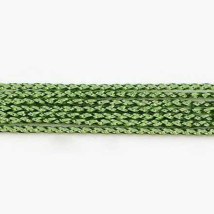 Cuerdas metálicas rebordear no elástico trenzado MCOR-R002-1.5mm-06-1