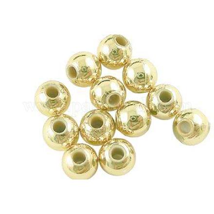 Perles acryliques plaquées PL685-2-1