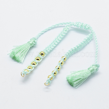 Cuerda de nylon trenzado para la toma de la pulsera DIY MAK-K013-I02-1