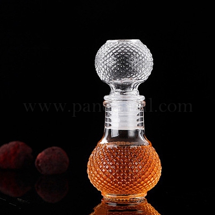Креативная стеклянная мини-бутылка для ликера PW-WG77465-05-1