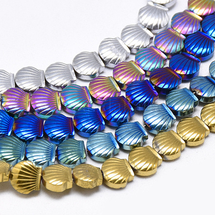 Chapelets de perles en hématite synthétique sans magnétiques G-T061-51-1