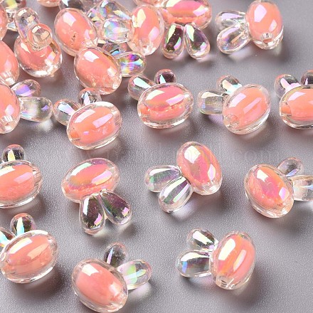 Perles en acrylique transparente TACR-S152-05B-SS2109-1
