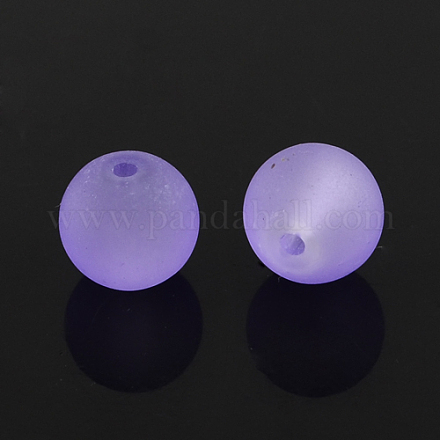 Chapelets de perles en verre transparente   X-GLAA-S031-10mm-25-1