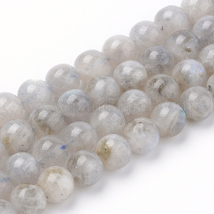 Chapelets de perles en labradorite naturelle  G-Q961-05-6mm-1