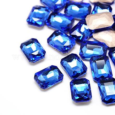 Cabochons strass di vetro pointed back  RGLA-A017-13x18mm-206-1