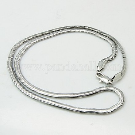 Romantic Gifts for Husband 304 Stainless Steel Necklaces NJEW-H411-68-1