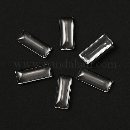 Transparente Glas Cabochons&nbsp;X-GLAA-SZC0001-02-1