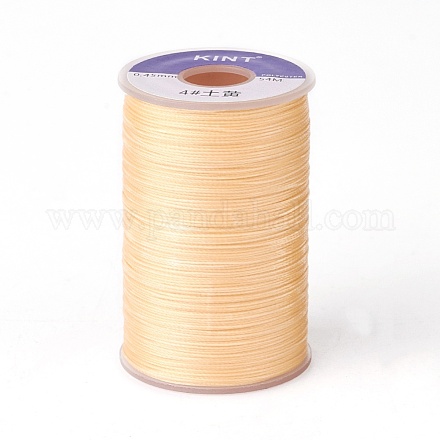 Cordon de polyester ciré&nbsp;YC-E006-0.65mm-A04-1