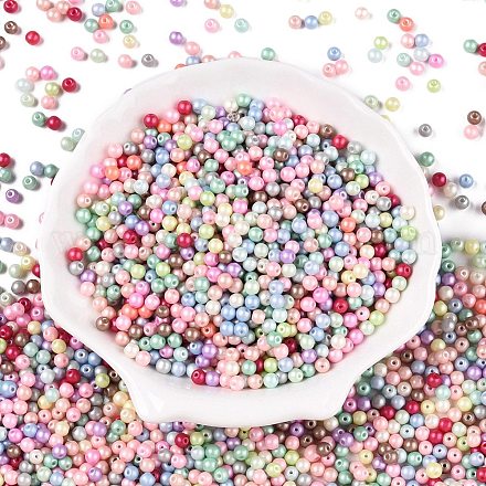 Perles de rocaille en verre SEED-T007-01R-1