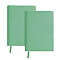Elastic Cloth Book Cover, Rectangle, Green, 325~330x172~180x1.4mm