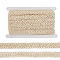 10M Braided Burlap Ribbon, for Clothing Hat Material Shoe Material Accessories, with 1Pc Cardboard Display Card, Old Lace, 5/8 inch(15~16mm), about 10.94 Yards(10m)/Card