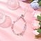Moonstone Mobile Straps, with Nylon Threads, Colorful, 211mm