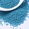 MIYUKI Delica Beads, Cylinder, Japanese Seed Beads, 11/0, (DB2133) Duracoat Dyed Opaque Azure, 1.3x1.6mm, Hole: 0.8mm, about 2000pcs/10g