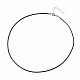 Waxed Cotton Cord Necklace Making MAK-S032-1.5mm-B01-2