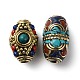 Handmade tibetischen Stil Perlen KK-G473-02AG-2