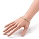 Nylon regolabile bracciali intrecciati cavo di perline BJEW-JB05791-04-4