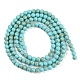 Chapelets de perles en turquoise synthétique&nbsp;G-U004-02E-3