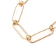 Brass Chain Necklaces NJEW-JN02634-2
