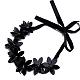 Fashion Women Jewelry Resin Beautiful Flower Statement Necklaces NJEW-BB15952-C-1