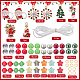 Набор для изготовления рождественских браслетов «сделай сам» DIY-SC0021-66-2