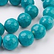 Chapelets de perles en turquoise synthétique G-K249-03A-2