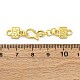 Латуни крюка и S-крючок застежки KK-U059-22G-3