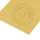 Self Adhesive Gold Foil Embossed Stickers DIY-WH0211-015-4