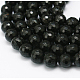 Chapelets de perles en tourmaline naturelle G-H1602-8mm-1