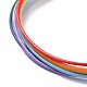 Bracelets multi-brins en corde de polyester ciré BJEW-JB04471-2