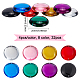 Fingerinspire 32pcs 8-Farben-Acryl-Strass zum Aufnähen FIND-FG0001-25-2