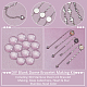 Nbeads DIY Blank Dome Bracelet Making Kit DIY-NB0009-80-4