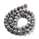Chapelets de perles en pierre de carte/pierre picasso/picasso jasper naturelles  G-D840-60-8mm-2