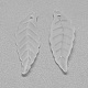 Transparent Acrylic Pendants FACR-S023-SB518-2